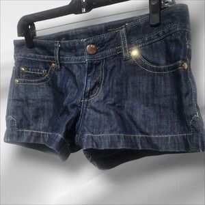Express  X2 Jean Shorts Womens  Stella W10  Denim Shorty Bootie Daisy Dukes Sz 2